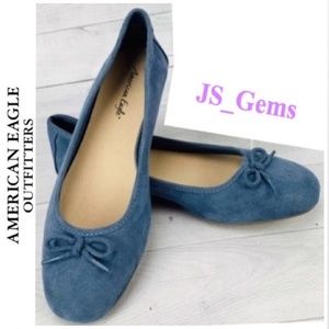 Faux Suede Ballet Slip On Flat Female Shoes